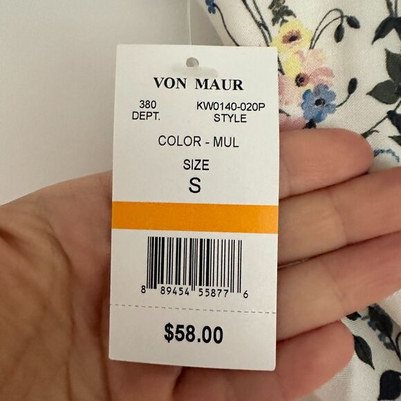 NWT ANTROPOLOGIE korirl PEPLUM SQUARE NECK TOP Size S, Floral Print - Picture 3 of 7